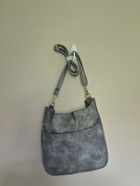 New! Gray Crossbody Shoulder Bag